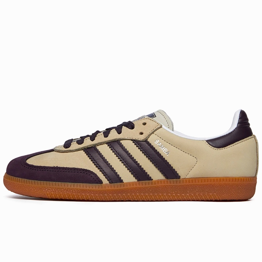🦗 ADIDAS SAMBA PUTTY GREY AURA BLACK 🦗 - Picture 2 of 3